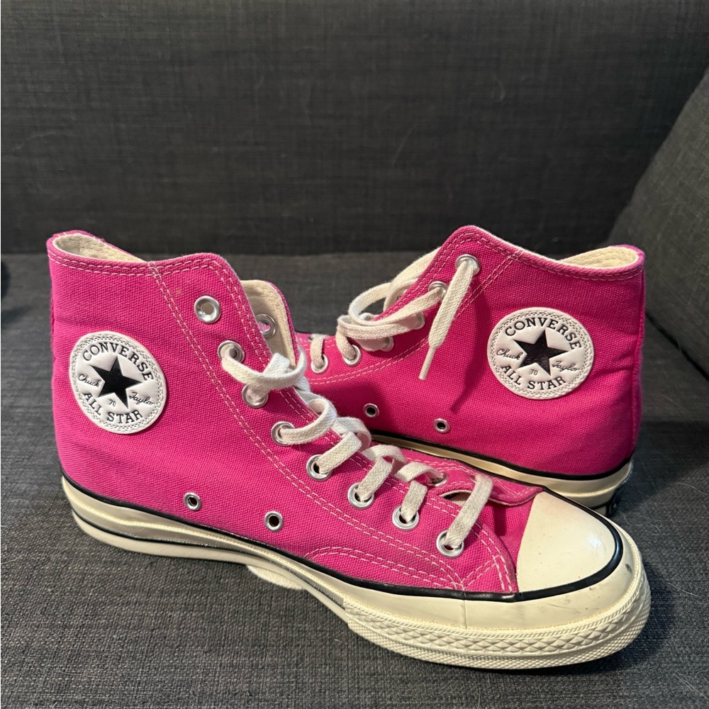 Converse Pink High-Top Sneakers